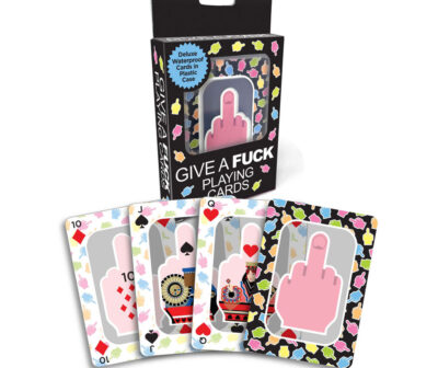 Give A Fuck Playing Cards