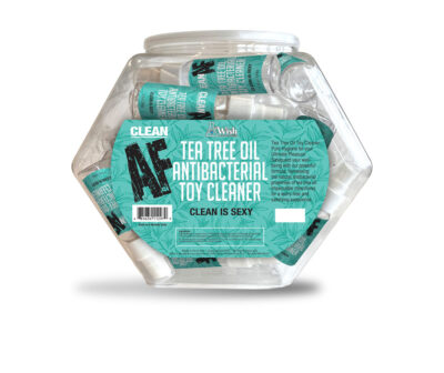 Clean AF Toy Cleaner Fishbowl Display