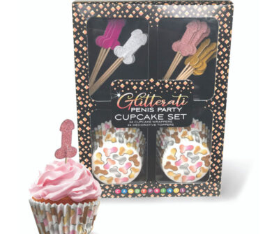 Glitterati - Penis Party Cupcake Set
