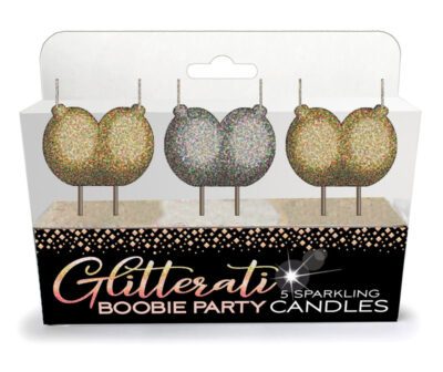 Glitterati - Boobie Candle Set