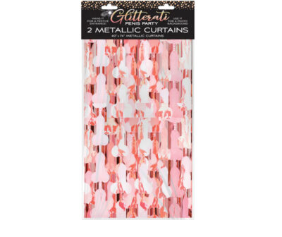Glitterati - Penis Foil Curtains