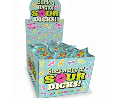 Suck A Bag Of Sour Dicks Counter Display