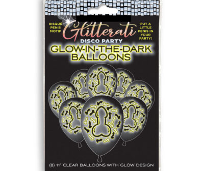 Glitterati Disco Party Glow In The Dark Balloons