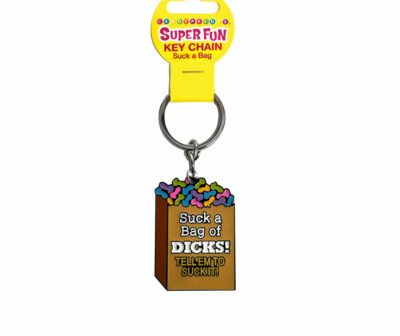 Super Fun Key Chain - Suck A Bag