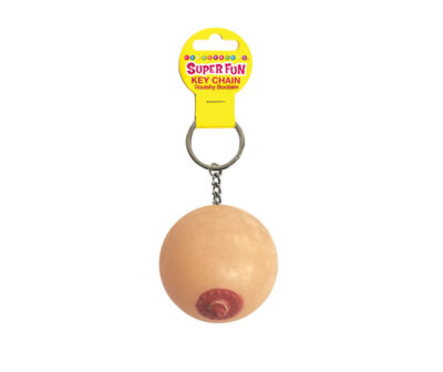 Super Fun Key Chain - Squishy Boob