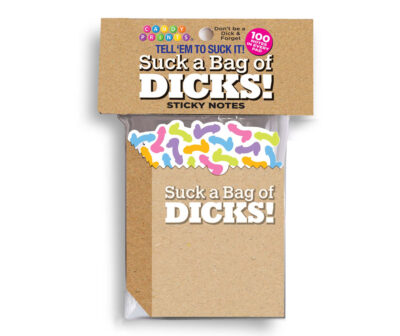 Suck A Bag Of Dicks! Sticky Notes