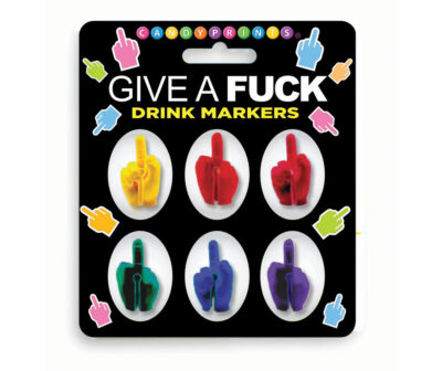 Give A Fuck Drink Markers
