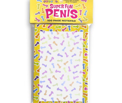 Super Fun Penis Notepad