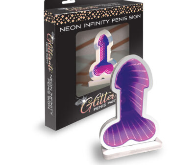 Glitterati Neon Infinity Penis Sign