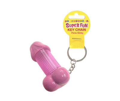 Super Fun Key Chain - Penis Slinky