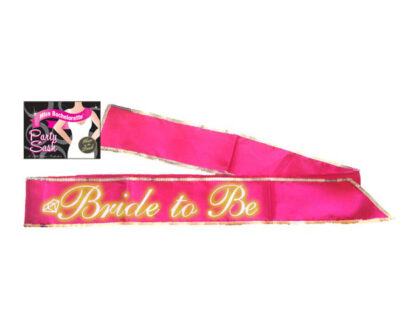 Bride-to-be Sash