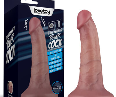 Dual Density Power Cock - 6 Inch Flesh