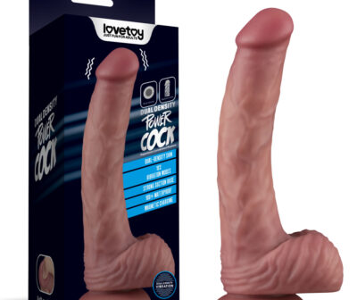 Dual Density Power Cock - 9 Inch Flesh
