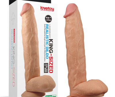 King Size 11'' Realistic Dildo