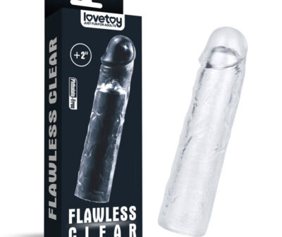 Flawless Clear Penis Sleeve 2''