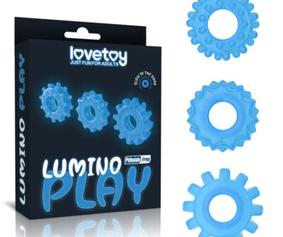 Lumino Play Penis Rings 3 Pack