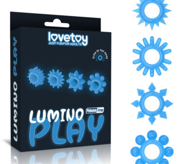 Lumino Play Penis Rings 4 Pack