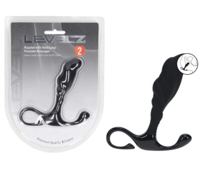 LEVELZ Rippled with Hard Loop Prostate Massager - Small