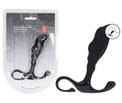 LEVELZ Rippled with Hard Loop Prostate Massager - Large