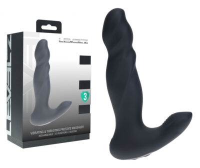LEVELZ Vibrating & Thrusting Silicone Prostate Massager