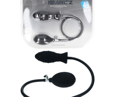 LEVELZ Ribbed Inflatable Anal Plug