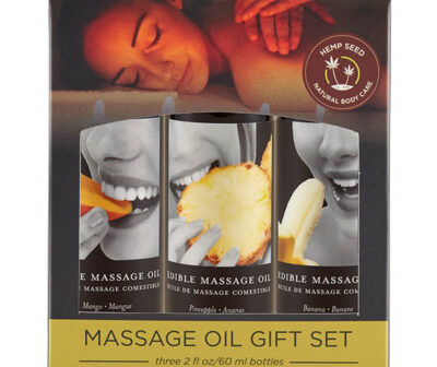 Edible Tropical Massage Oil Trio