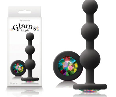 Glams Ripple - Rainbow Gem - Black