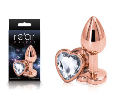 Rear Assets Rose Gold Heart Small