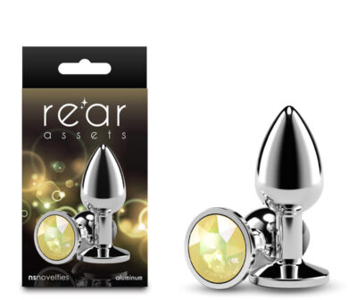 Rear Assets Silver - Small - Yellow Gem