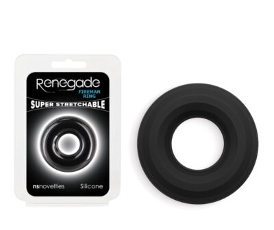 Renegade Fireman Ring - Small - Black