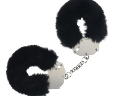 OUCH! Heavy-Duty Fluffy Cuffs - Black