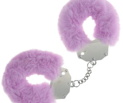OUCH! Heavy-Duty Fluffy Cuffs - Lavender