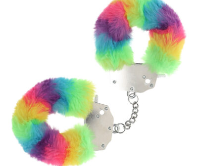 OUCH! Heavy-Duty Fluffy Cuffs - Multicolour 1