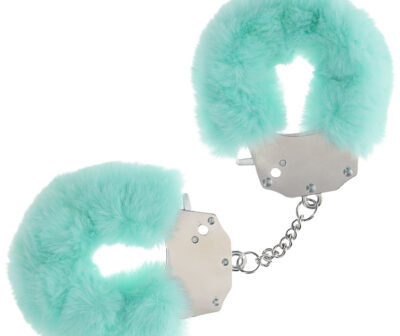 OUCH! Heavy-Duty Fluffy Cuffs - Powder Green