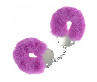 OUCH! Heavy-Duty Fluffy Cuffs - Purple