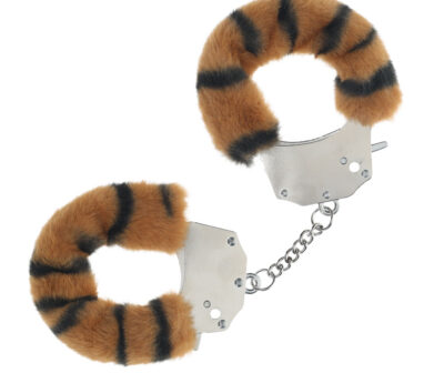 OUCH! Heavy-Duty Fluffy Cuffs - Tiger
