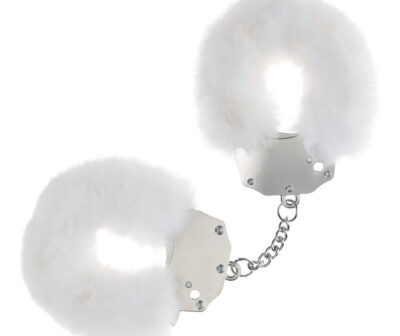 OUCH! Heavy-Duty Fluffy Cuffs - White