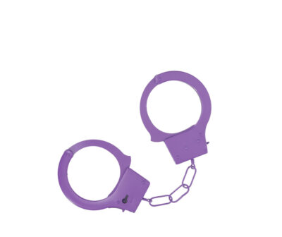 OUCH! Classic Metal Cuffs - Purple