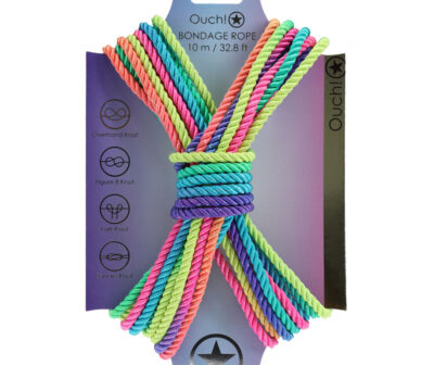 OUCH! Bondage Rope - 10 M - Multicolour 2