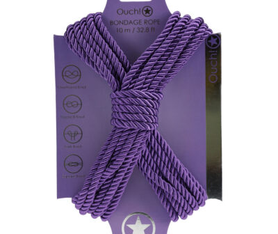 OUCH! Bondage Rope - 10 M - Purple