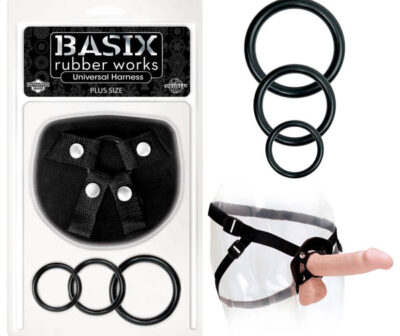 Basix Rubber Works Universal Harness - Plus Size