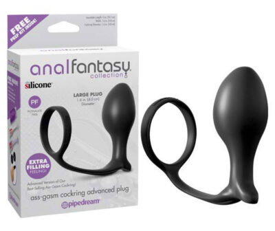 Anal Fantasy Collection Ass-Gasm Cock Ring Advanced Plug