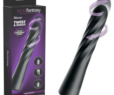 Anal Fantasy Elite Twist Ecstasy - Black