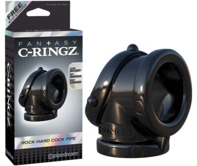 Fantasy C-ringz Rock Hard Cock Pipe