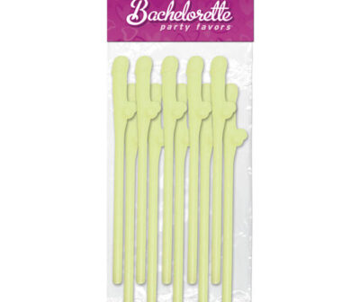 Bachelorette Party Favors - Dicky Sipping Straws