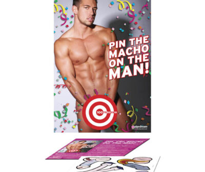 Bachelorette Party Favors Pin The Macho On The Man