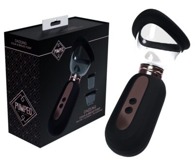 PUMPED Dazzling Auto Ladies Pump - Black