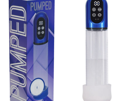 PUMPED Engage Automatic Penis Pump - Blue