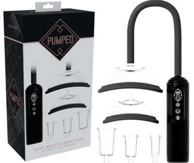 PUMPED Vulva, Breast & Nipple Pump - Black
