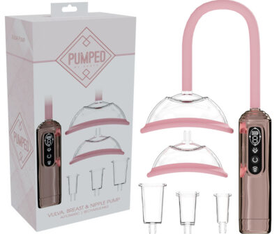 PUMPED Vulva, Breast & Nipple Pump - Rose Gold